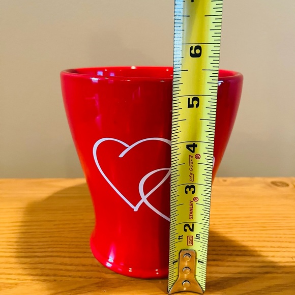 ❤️ Two Red Valentine vases ❤️ - Picture 6 of 10